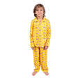 Ultra Game Youth NBA Official 2-Piece Super Soft Button Down Pajamas Set | Los Angeles Lakers