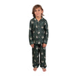 Ultra Game Youth NBA Official 2-Piece Super Soft Button Down Pajamas Set | Milwaukee Bucks