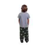 Ultra Game Youth NBA Official 2-Piece PJs Lounge Pants & Tee Set | Milwaukee Bucks