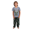 Ultra Game Youth NBA Official 2-Piece PJs Lounge Pants & Tee Set | Milwaukee Bucks