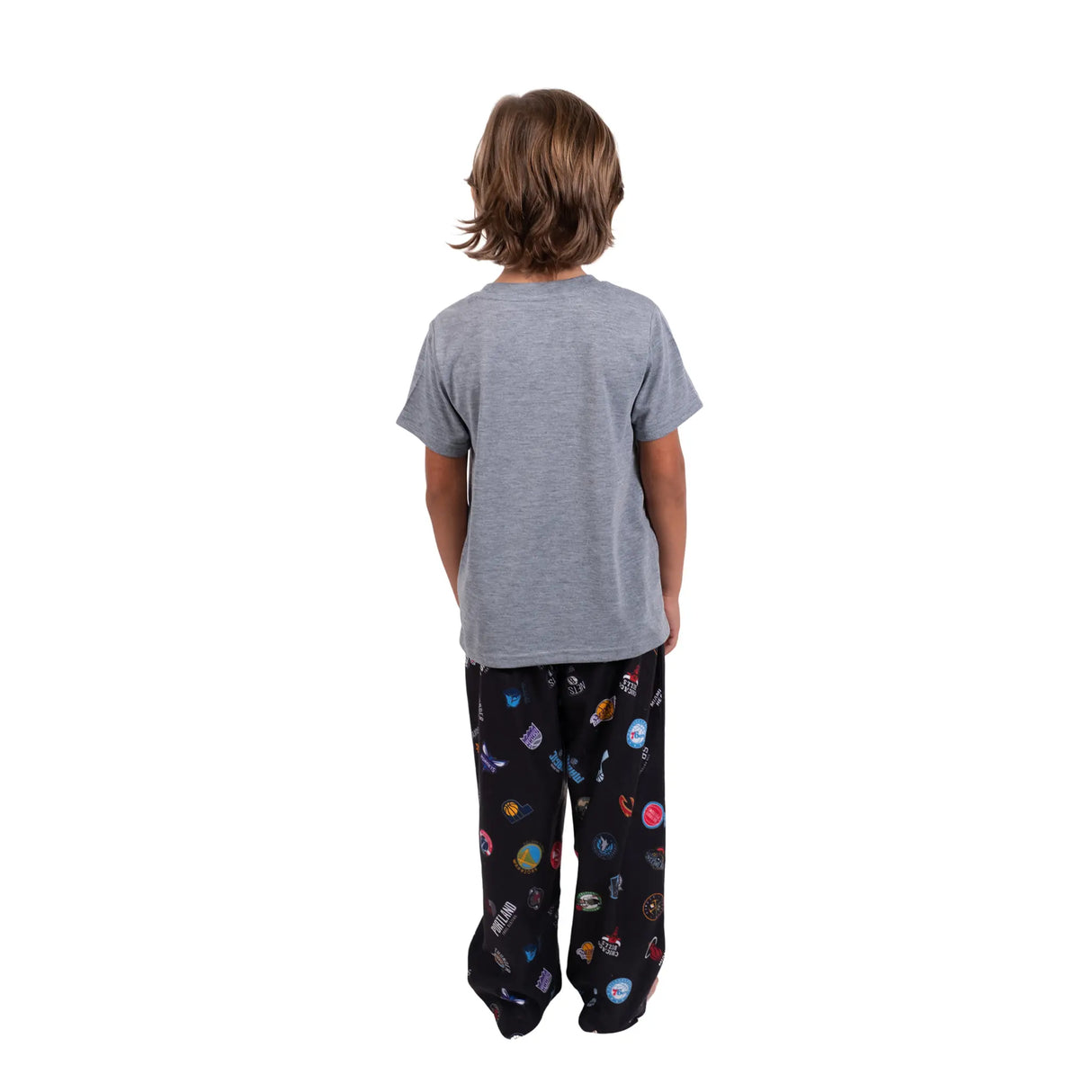 Ultra Game Youth NBA Official 2-Piece PJs Lounge Pants & Tee Set | Multi-Team