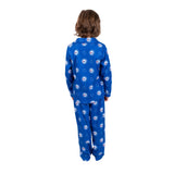 Ultra Game Youth NBA Official 2-Piece Super Soft Button Down Pajamas Set | Philadelphia 76ers