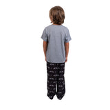 Ultra Game Youth NBA Official 2-Piece PJs Lounge Pants & Tee Set | San Antonio Spurs