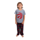 Ultra Game Youth NBA Official 2-Piece PJs Lounge Pants & Tee Set | Toronto Raptors