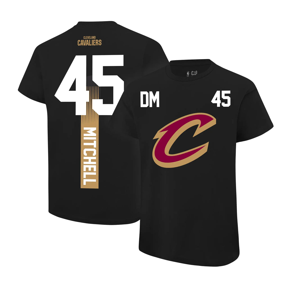 Ultra Game Youth NBA Official Super Soft Fly High Players T-Shirt | Cleveland Cavaliers - Donovan Mitchell