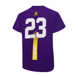 Ultra Game Youth NBA Official Super Soft Fly High Players T-Shirt | Los Angeles Lakers - Lebron James