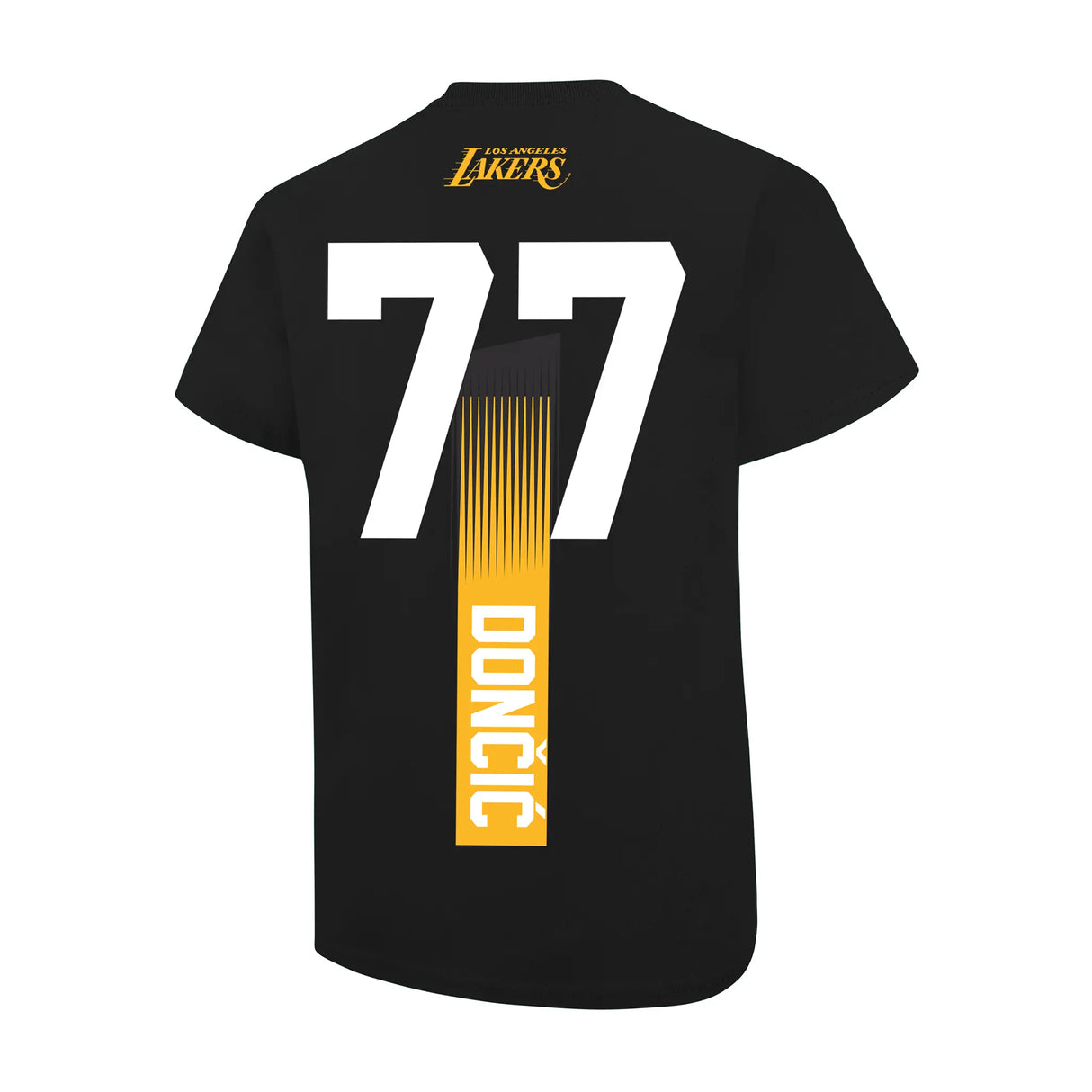 Ultra Game Youth NBA Official Super Soft Fly High Players T-Shirt | Los Angeles Lakers - Luka Dončić, Black