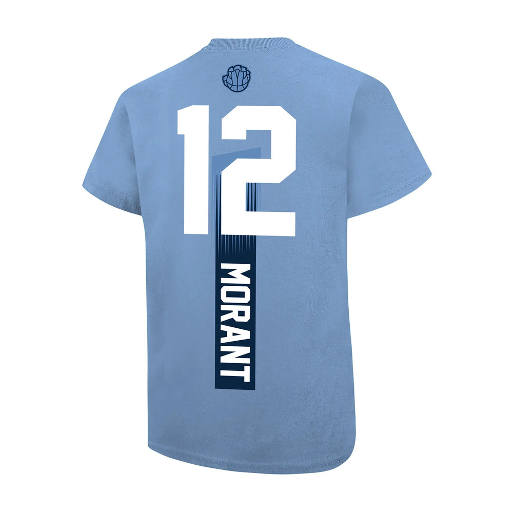 Ultra Game Youth NBA Official Super Soft Fly High Players T-Shirt | Memphis Grizzlies - Ja Morant