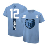 Ultra Game Youth NBA Official Super Soft Fly High Players T-Shirt | Memphis Grizzlies - Ja Morant