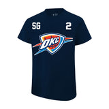 Ultra Game Youth NBA Official Super Soft Fly High Players T-Shirt | Oklahoma City Thunder - Shai Gilgeous
