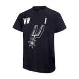 Ultra Game Youth NBA Official Super Soft Fly High Players T-Shirt | San Antonio Spurs - Victor Wembanyama