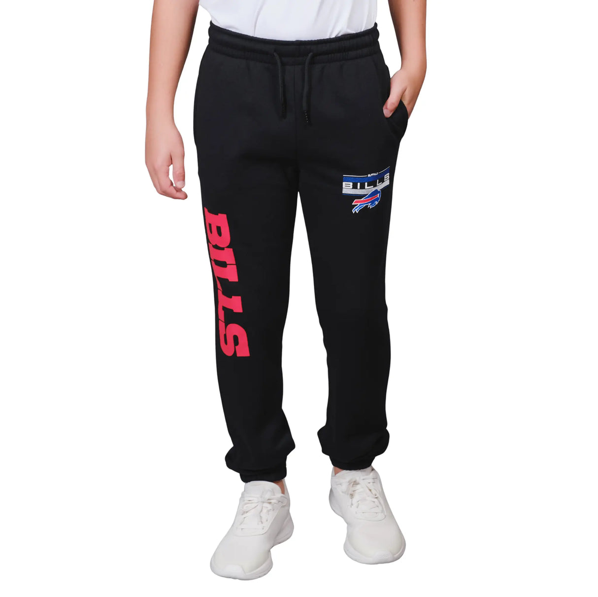 Ultra Game Youth NFL Official Super Soft Jogger Sweatpants | Buffalo Bills