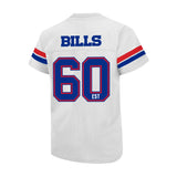 Ultra Game Youth NFL Official Super Soft Mesh Jersey T-Shirt | Buffalo Bills
