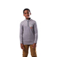 Ultra Game Youth NFL Official Super Soft Quarter Zip Long Sleeve T-Shirt | Chicago Bears