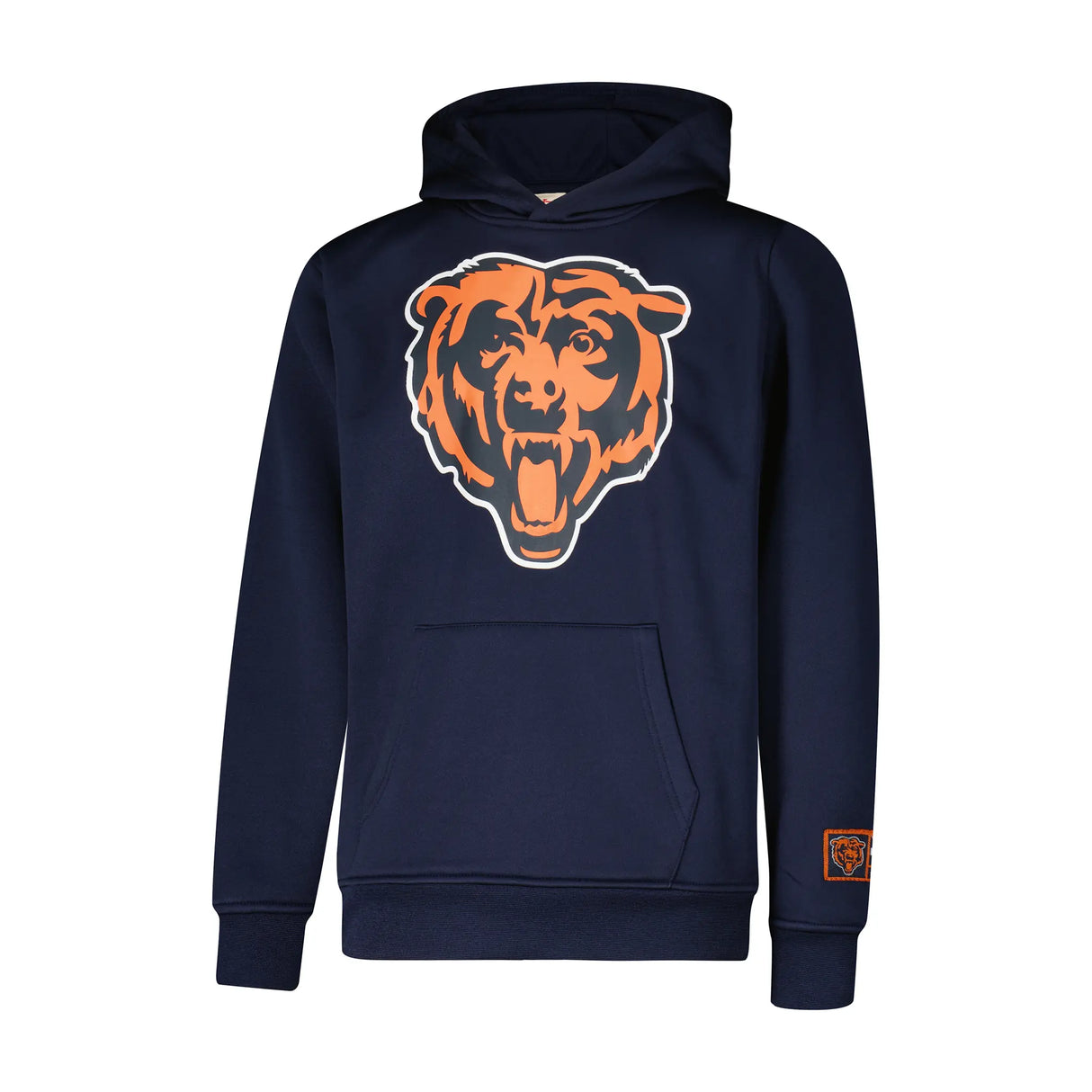 Ultra Game Youth NFL Official Super Soft T-Shirt & Hoodie Sweatshirt Set (Sizes 8 to 18-20) | Chicago Bears