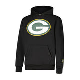 Ultra Game Youth NFL Official Super Soft T-Shirt & Hoodie Sweatshirt Set (Sizes 8 to 18-20) | Green Bay Packers