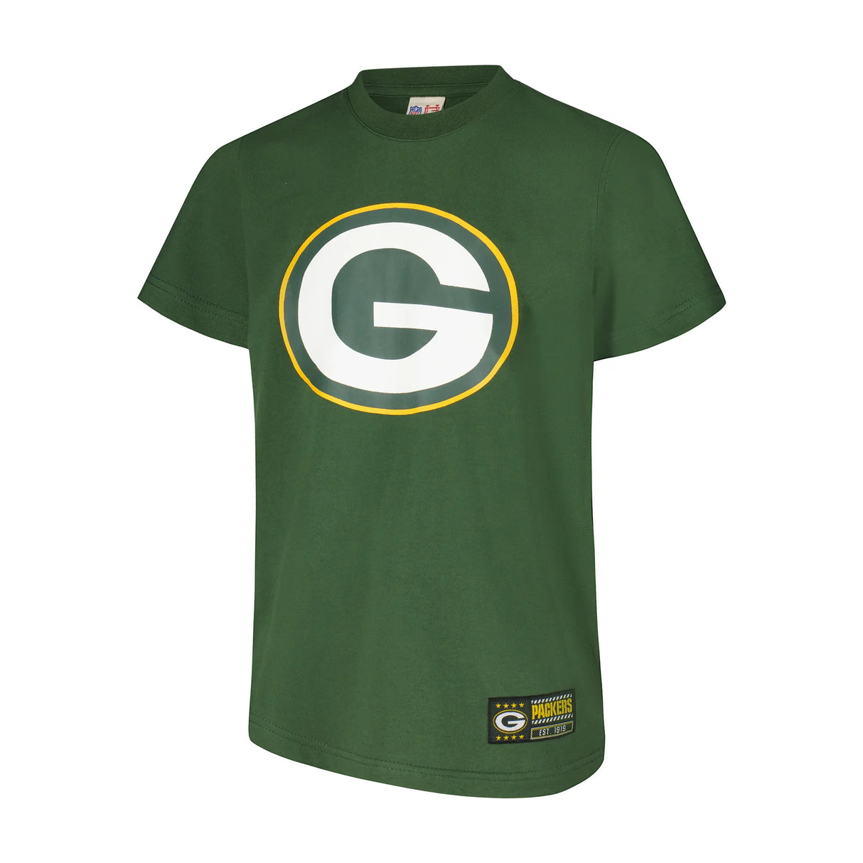 Ultra Game Youth NFL Official Super Soft T-Shirt & Hoodie Sweatshirt Set (Sizes 8 to 18-20) | Green Bay Packers