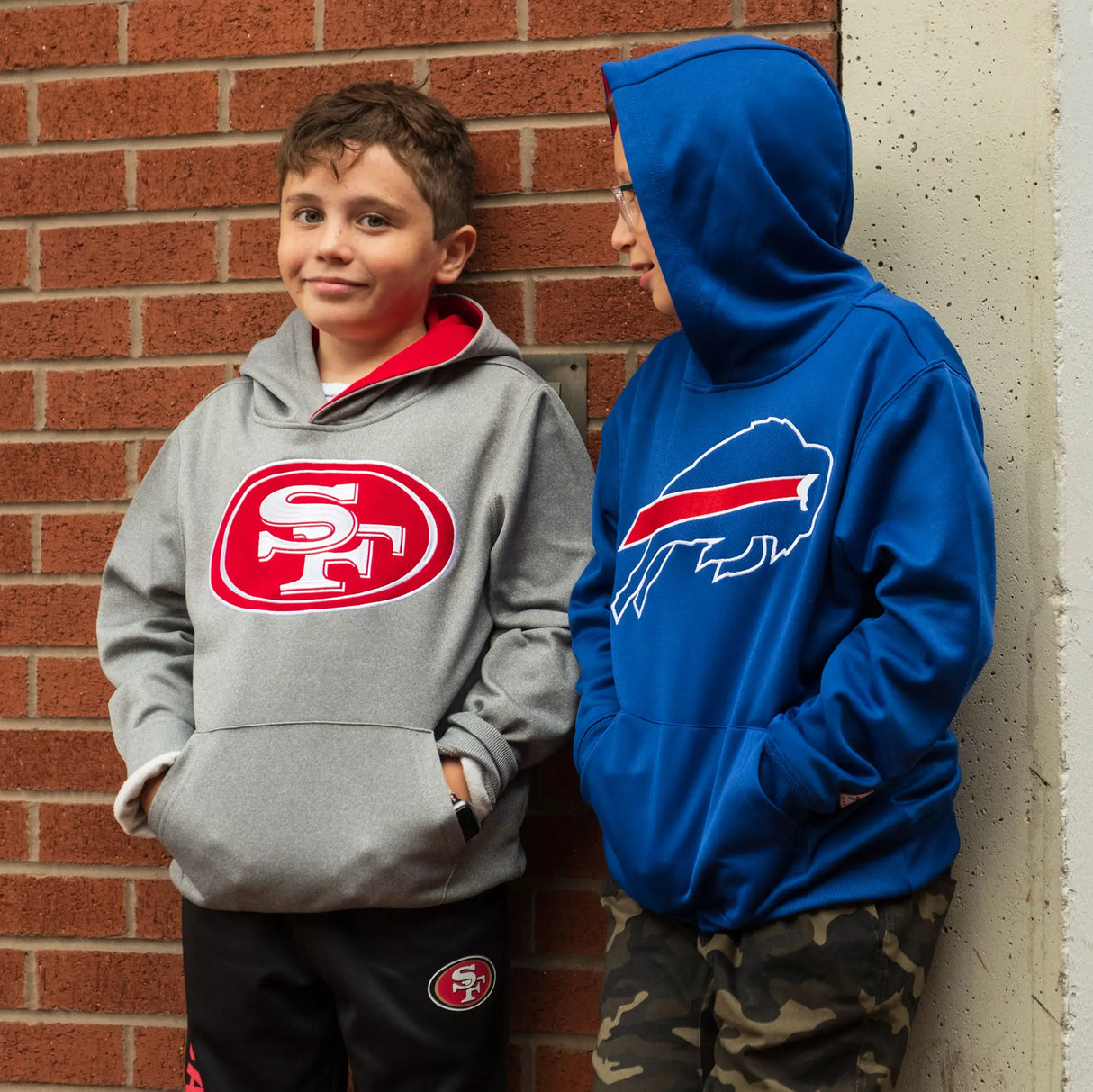 Ultra Game Youth NFL Official Super Soft Premium Hoodie Sweatshirt | Buffalo Bills