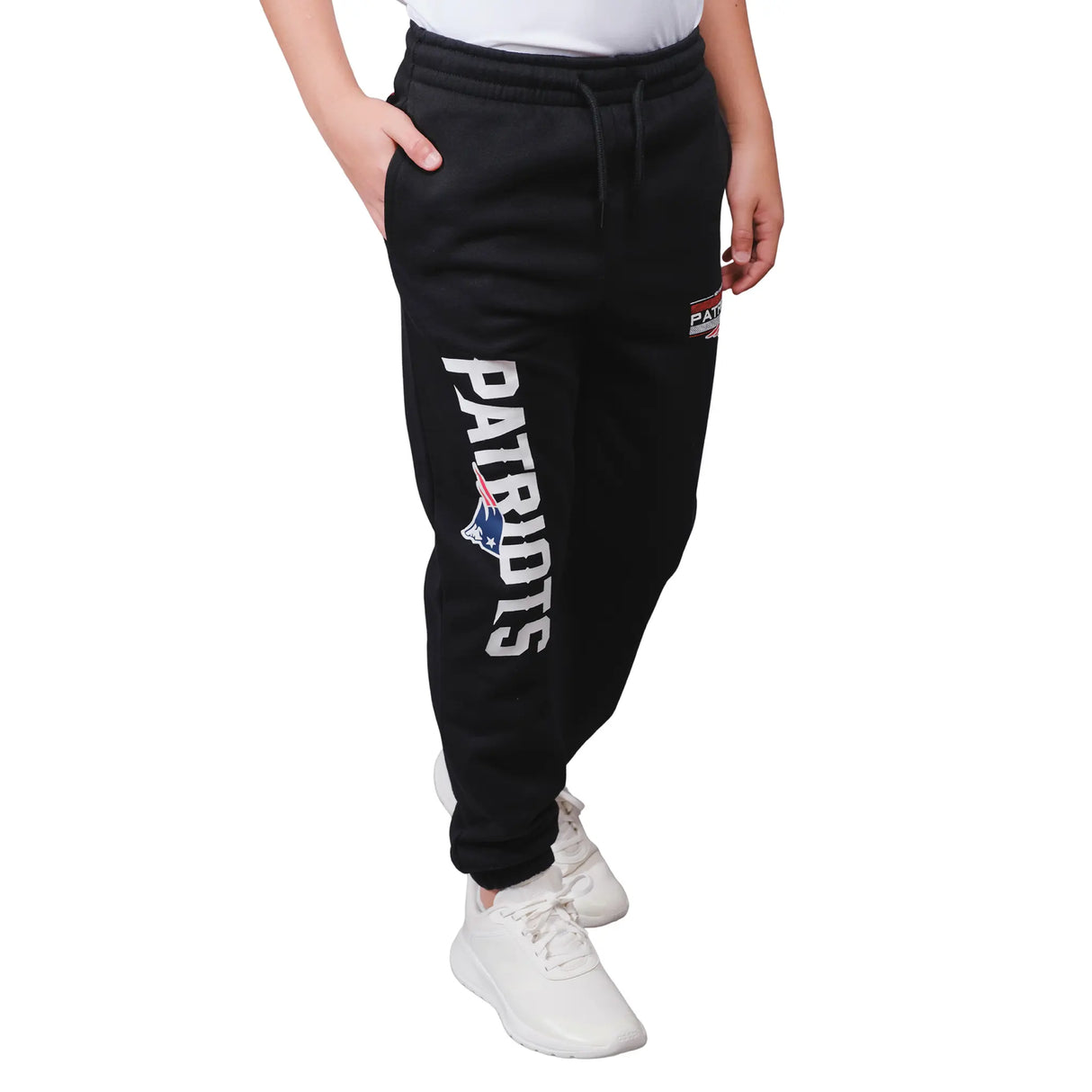 Ultra Game Youth NFL Official Super Soft Jogger Sweatpants | New England Patriots