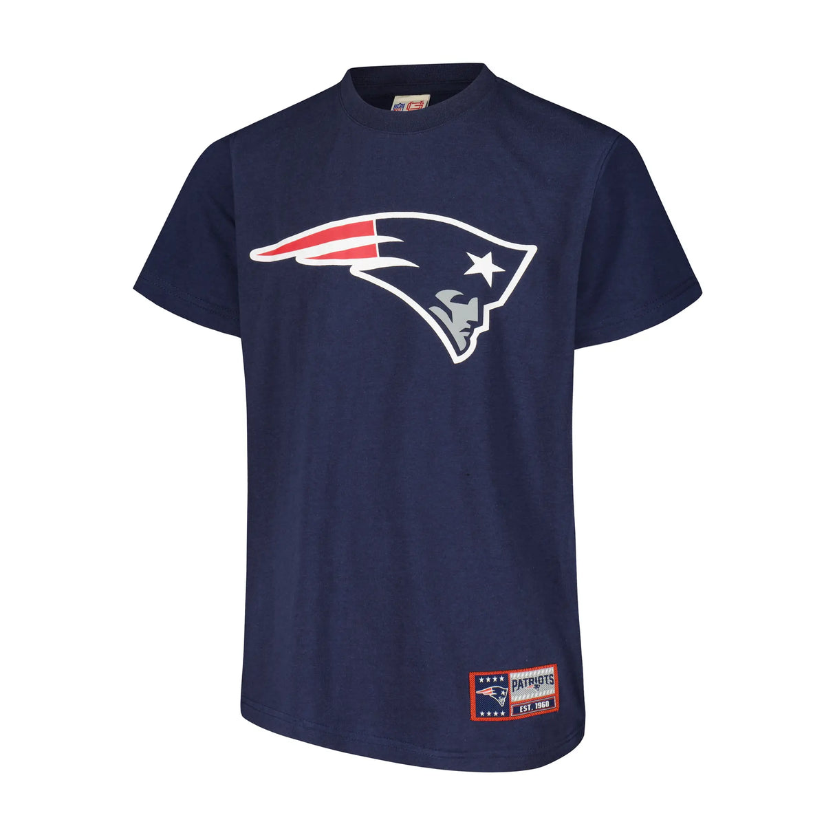 Ultra Game Youth NFL Official Super Soft 2 Pack T-Shirt Set | New England Patriots