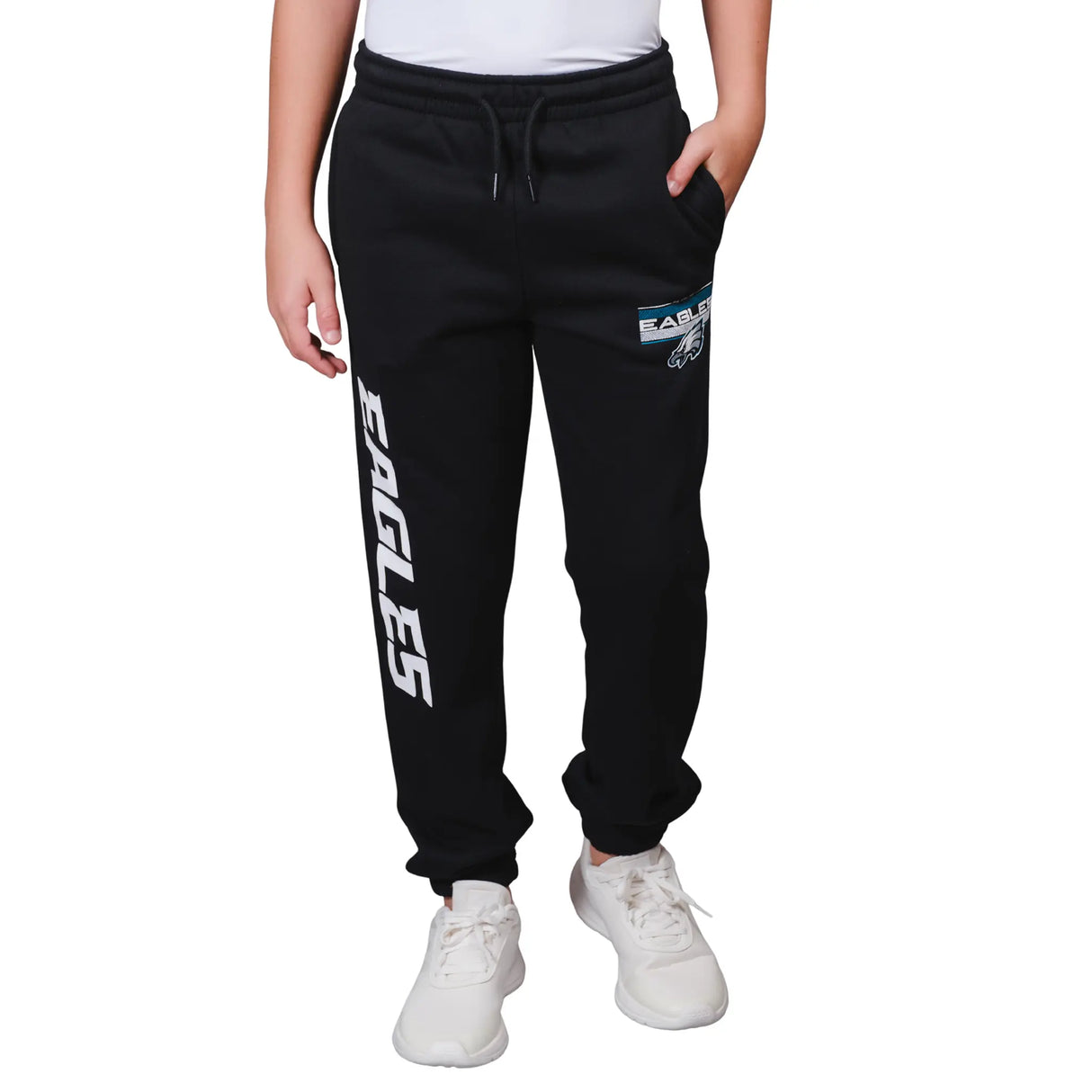 Ultra Game Youth NFL Official Super Soft Jogger Sweatpants | Philadelphia Eagles