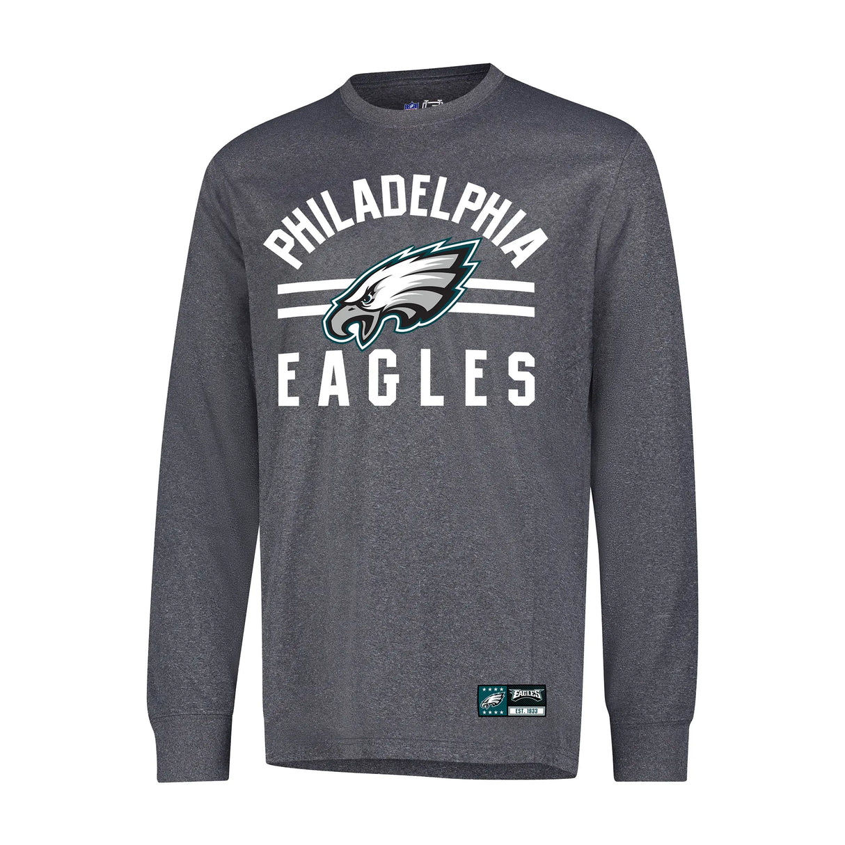 Ultra Game Youth NFL Official Super Soft Supreme Long Sleeve T-Shirt | Philadelphia Eagles