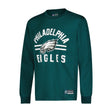 Ultra Game Youth NFL Official Super Soft Supreme Long Sleeve T-Shirt | Philadelphia Eagles