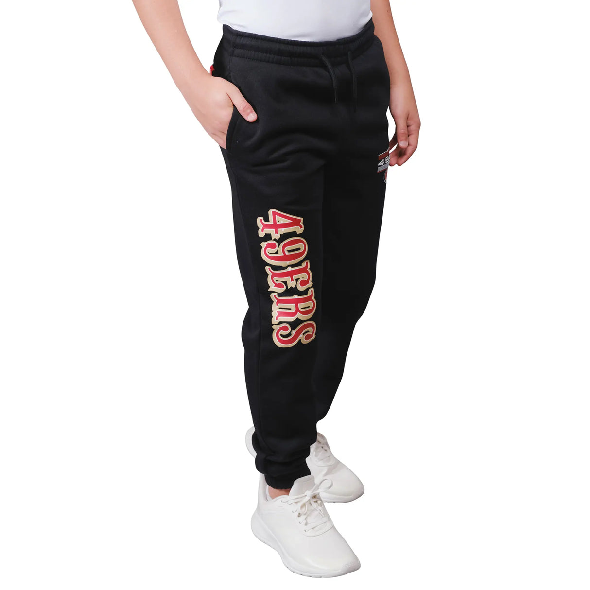 Ultra Game Youth NFL Official Super Soft Jogger Sweatpants | San Francisco 49ers