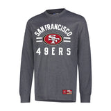 Ultra Game Youth NFL Official Super Soft Supreme Long Sleeve T-Shirt | San Francisco 49ers