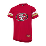 Ultra Game Youth NFL Official Super Soft Mesh Jersey T-Shirt | San Francisco 49ers