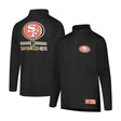 Ultra Game Youth NFL Official Super Soft Quarter Zip Long Sleeve T-Shirt | San Francisco 49ers
