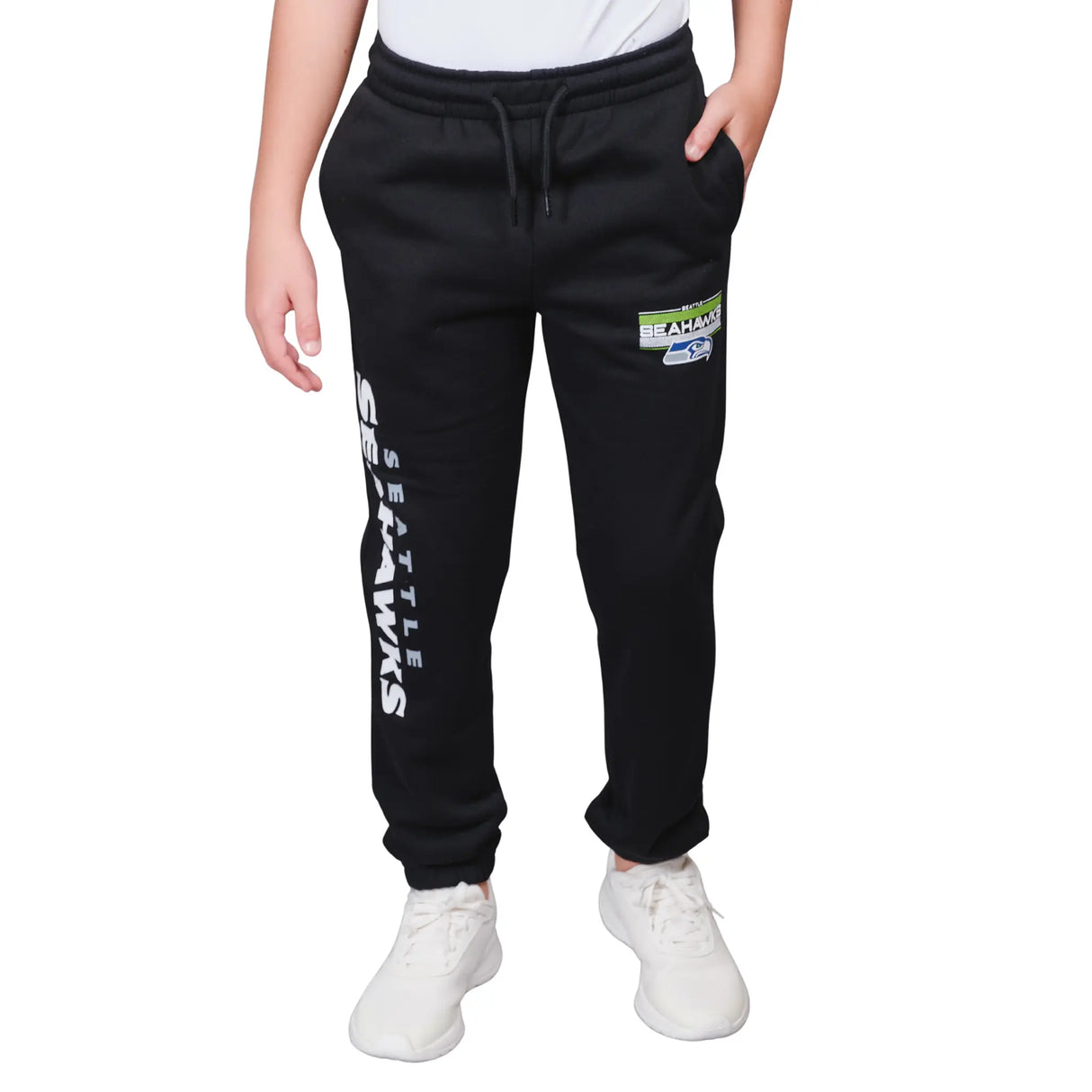 Ultra Game Youth NFL Official Super Soft Jogger Sweatpants | Seattle Seahawks