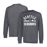 Ultra Game Youth NFL Official Super Soft Supreme Long Sleeve T-Shirt | Seattle Seahawks