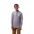 Ultra Game Youth NFL Official Super Soft Quarter Zip Long Sleeve T-Shirt | Seattle Seahawks