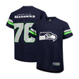 Ultra Game Youth NFL Official Super Soft Mesh Jersey T-Shirt | Seattle Seahawks