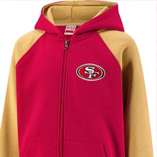 ultra game youth nfl official team color super soft full zip varsity hoodie sweatshirt feature 4