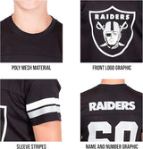 Ultra Game Youth NFL Official Super Soft Mesh Jersey T-Shirt | Buffalo Bills