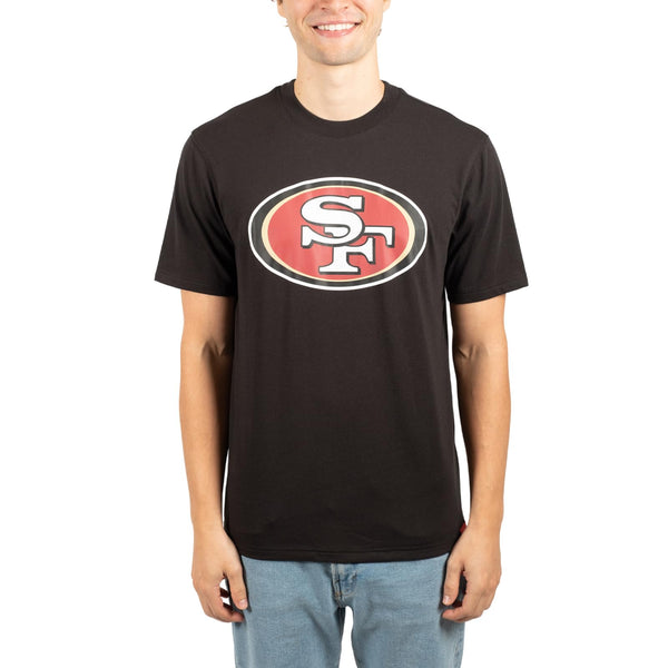 Ultra Game NFL San Francisco 49ers Mens Super Soft Ultimate Team Logo T-Shirt|San Francisco 49ers