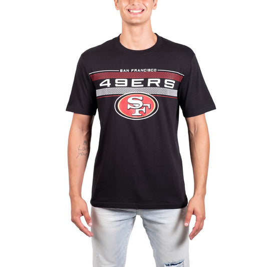 Ultra Game NFL San Francisco 49ers Mens Super Soft Ultimate Game Day Crew Neck T-Shirt|San Francisco 49ers - UltraGameShop