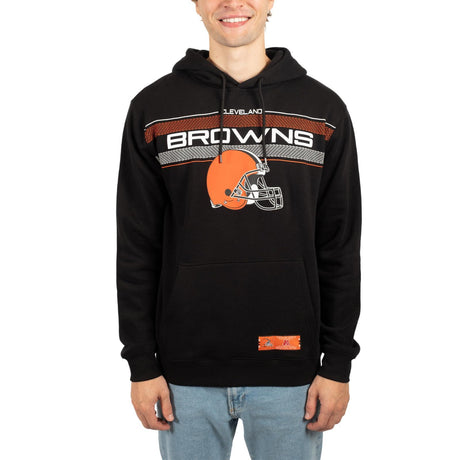 Ultra Game NFL Cleveland Browns Mens Super Soft Supreme Pullover Hoodie Sweatshirt|Cleveland Browns - UltraGameShop