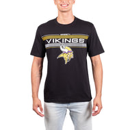 Ultra Game NFL Minnesota Vikings Mens Super Soft Ultimate Game Day Crew Neck T-Shirt|Minnesota Vikings