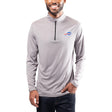 Ultra Game NFL Buffalo Bills Mens Super Soft Quarter Zip Long Sleeve T-Shirt|Buffalo Bills - UltraGameShop