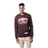 Ultra Game NFL Cleveland Browns Mens Super Soft Ultimate Crew Neck Sweatshirt|Cleveland Browns