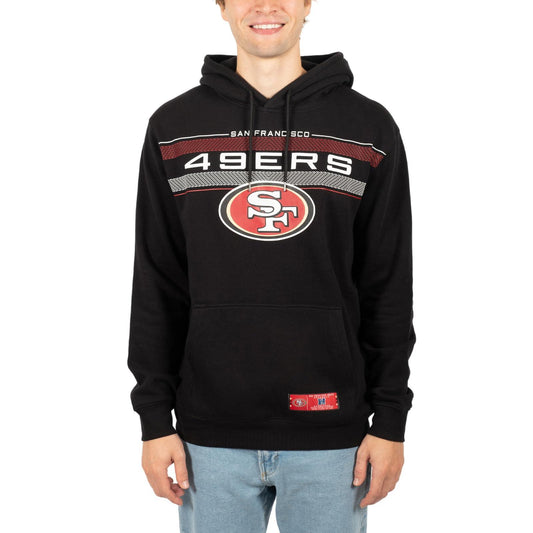 Ultra Game NFL San Francisco 49ers Mens Super Soft Supreme Pullover Hoodie Sweatshirt|San Francisco 49ers - UltraGameShop