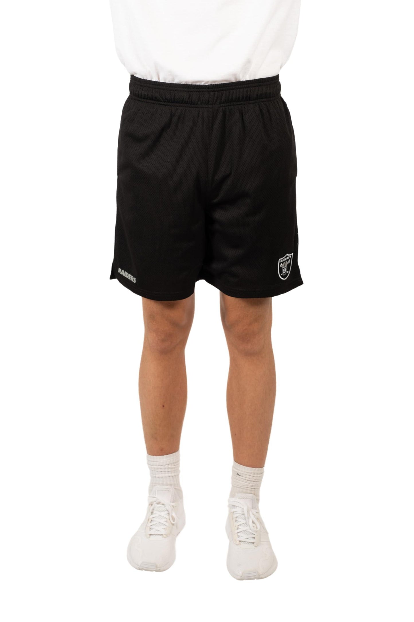 Ultra Game NFL Las Vegas Raiders Mens 7 Inch Soft Mesh Active Training Shorts|Las Vegas Raiders - UltraGameShop