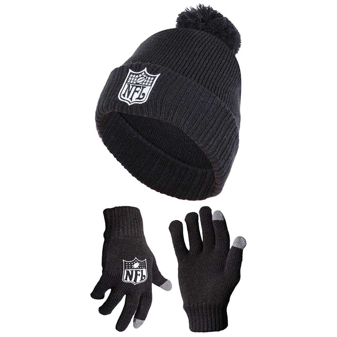 Ultra Game NFL  Youth Standard Hat Gloves Set|NFL