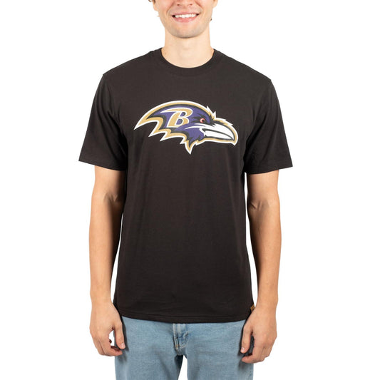 Ultra Game NFL Baltimore Ravens Mens Super Soft Ultimate Team Logo T-Shirt|Baltimore Ravens - UltraGameShop