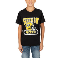 Ultra Game NFL Green Bay Packers Youth Super Soft Game Day Crew Neck T-Shirt|Green Bay Packers
