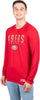 Ultra Game NFL San Francisco 49ers Mens Active Lightweight Quick Dry Long Sleeve T-Shirt|San Francisco 49ers