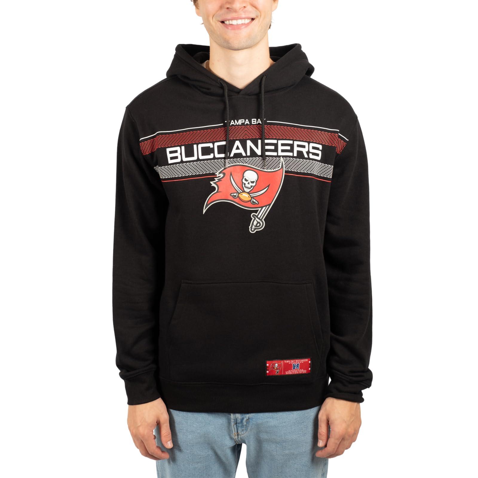 Ultra Game NFL Tampa Bay Buccaneers Mens Super Soft Supreme Pullover Hoodie Sweatshirt|Tampa Bay Buccaneers - UltraGameShop